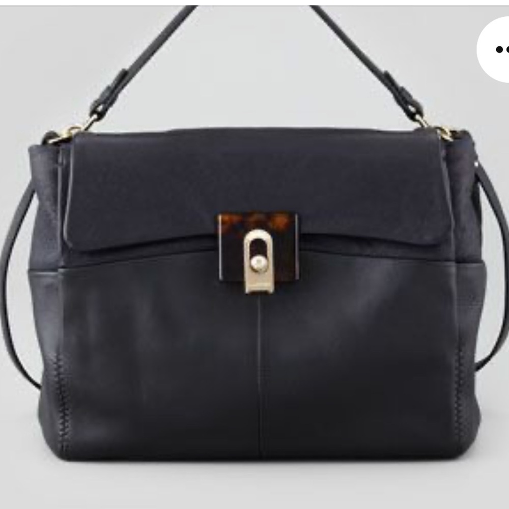 Lanvin Black Leather  Bag